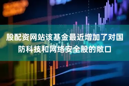 股配资网站该基金最近增加了对国防科技和网络安全股的敞口